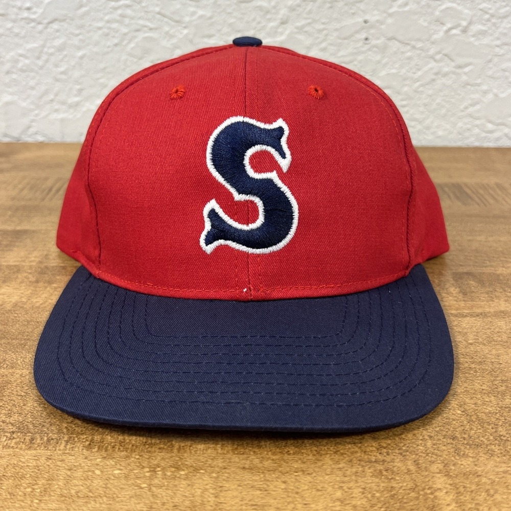 Vintage Sarasota Red Sox Minor League Baseball Snapback Hat Cap USA Twins Ent.